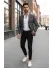 Sacou barbati slim fit gri 1162 26-3.3