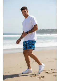 Sort de baie cu imprimeu 12544 D9-5