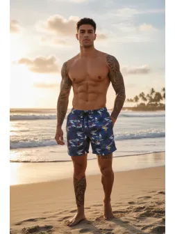 Sort de baie cu imprimeu 12545 D3-5.1