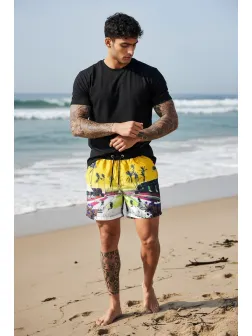 Sort de baie cu imprimeu 12551 88-1