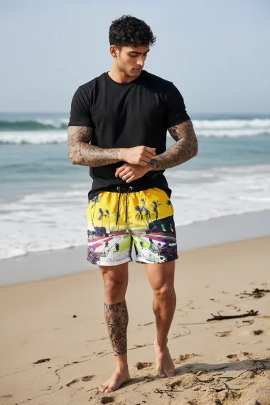 Sort de baie cu imprimeu 12551 88-1