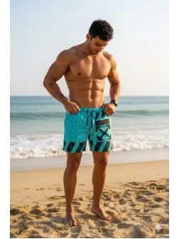 Sort de baie albastru OFF 12558 119-4