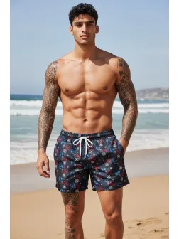 Sort de baie cu imprimeu 12566 40-2.1