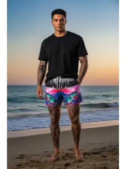 Sort de baie cu imprimeu 12581 I1-4.3