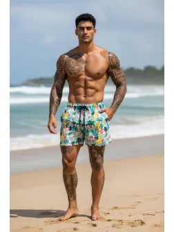 Sort de baie cu imprimeu 12590 20-5.1