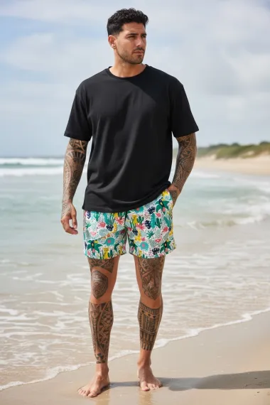 Sort de baie cu imprimeu 12590 20-5.1