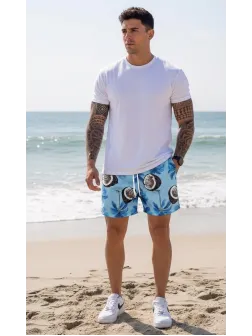 Sort de baie cu imprimeu 11651 82-3