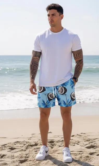 Sort de baie cu imprimeu 11651 82-3