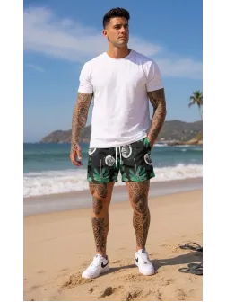 Sort de baie cu imprimeu 11669 D2-1.4