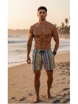 Sort de baie cu imprimeu 11681 D3-1.2