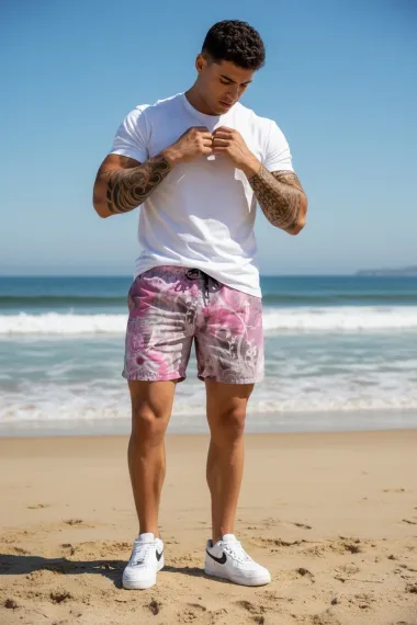 Sort de baie cu imprimeu 11685 D5-4.4