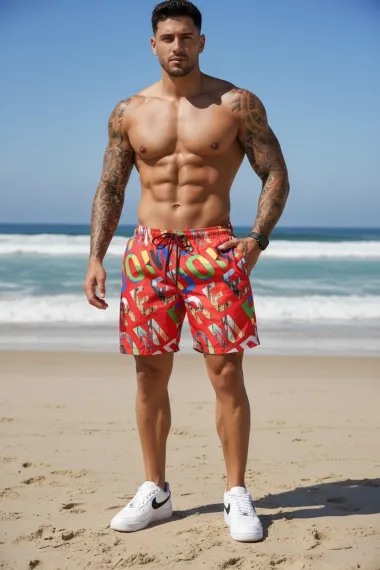 Sort de baie cu imprimeu 11686 i8-4.2