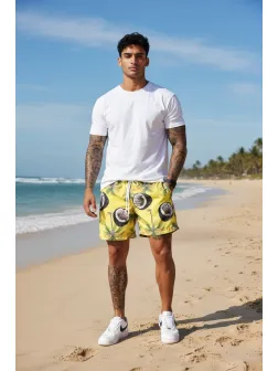 Sort de baie cu imprimeu 12129 14-4.1