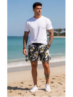 Sort de baie cu imprimeu 12531 I15-5.2