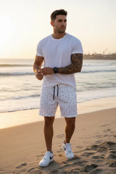 Sort de baie cu imprimeu 12537 P19-5.3