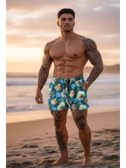 Sort de baie cu imprimeu 12565 D3-3.3