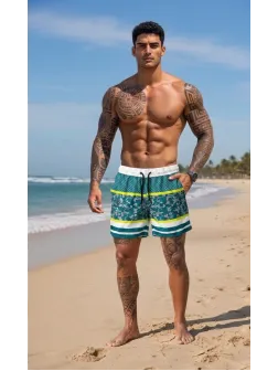 Sort de baie cu imprimeu 12567 D3-4.2