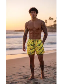 Sort de baie casual galben 12720 3-5.4