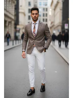 Sacou barbati slim fit B4260 18-1