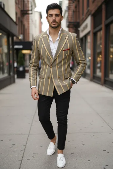 Sacou barbati slim fit 1049 79-5