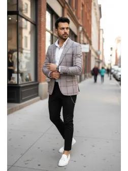 Sacou barbati slim fit 1181 S1-3