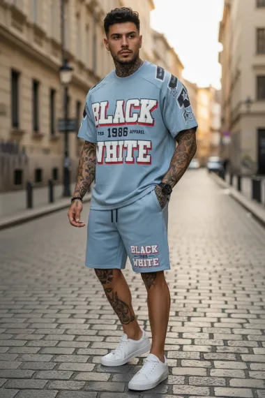 Compleu de vara tricou + pantaloni 5067 33-5