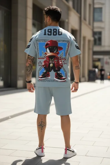 Compleu de vara tricou + pantaloni 5067 33-5