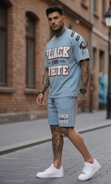 Compleu de vara tricou + pantaloni 5067 33-5