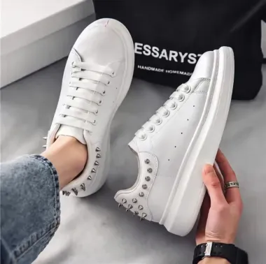 Adidasi barbati casual amq, albi 6626 N17-3