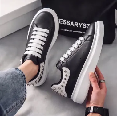 Adidasi barbati casual, negri cu alb 6626 N17-3