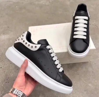 Adidasi barbati casual, negri cu alb 6626 N17-3