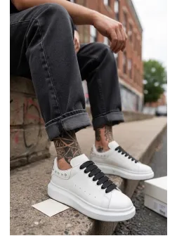 Adidasi barbati casual , albi 6626