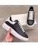 Adidasi barbati casual negri talpa alba VIP ZR 777