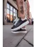 Adidasi barbati casual negri talpa alba VIP ZR 777