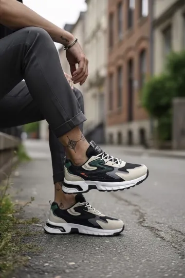 Adidasi barbati casual verzi 2568 n7-4