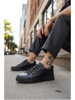 Adidasi barbati casual, negri C76