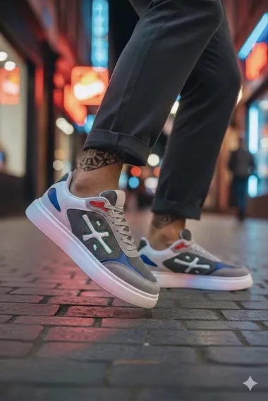 Adidasi barbati casual, gri L20 N4-4