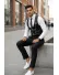 Tinuta barbati smart casual Pantaloni +Vesta V73