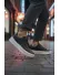 Adidasi barbati casual negru cu alb 069 T15-4