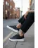 Adidasi barbati casual negru cu alb 069 T15-4