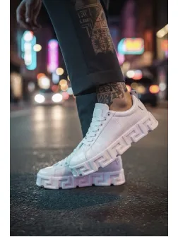 Adidasi barbati casual, VSC, albi 0825