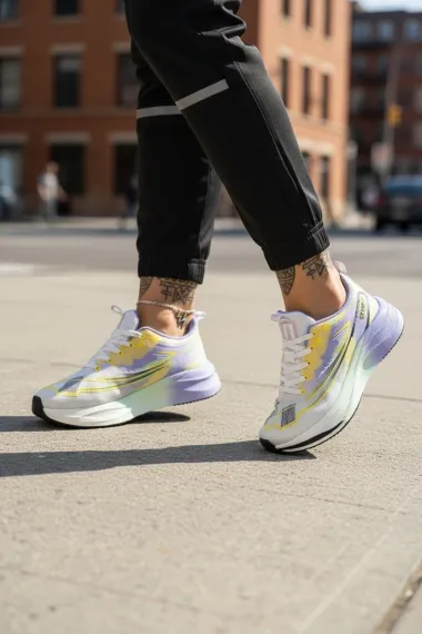 Adidasi dama sport, mov, K74