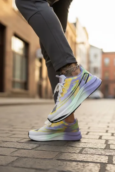 Adidasi dama sport, mov, K74