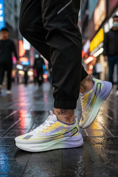 Adidasi dama sport, mov, K74