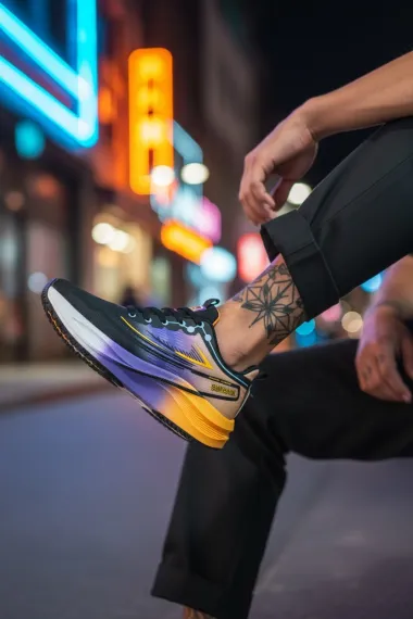 Adidasi barbati sport negri K75