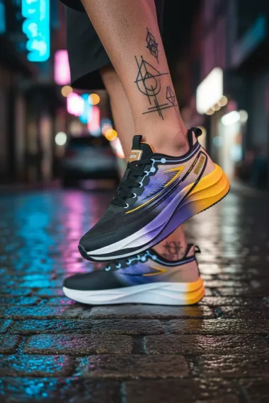 Adidasi barbati sport negri K75