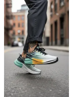 Adidasi barbati sport verzi K75