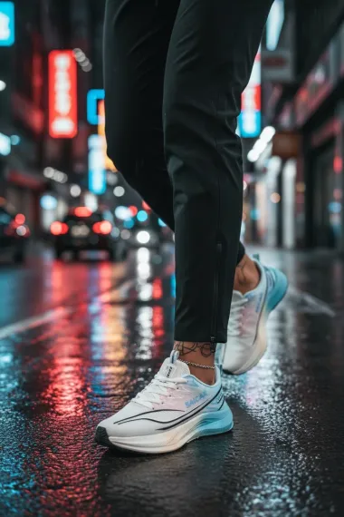 Adidasi dama sport, albi, K76