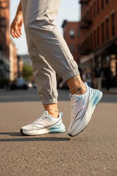 Adidasi dama sport, albi, K76