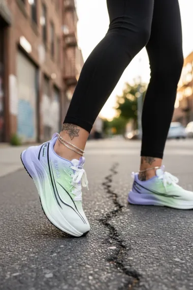 Adidasi dama sport, mov, K76